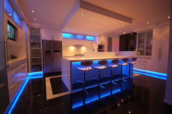 Modern kitchen island